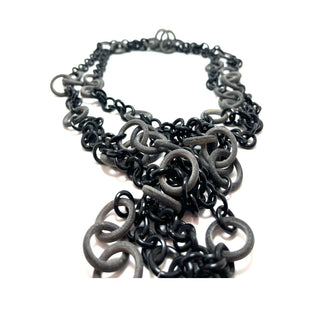 Collana Lunga in Corno di Bufalo